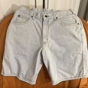 Denim Lee Riders Vintage Jean Shorts Mens 34